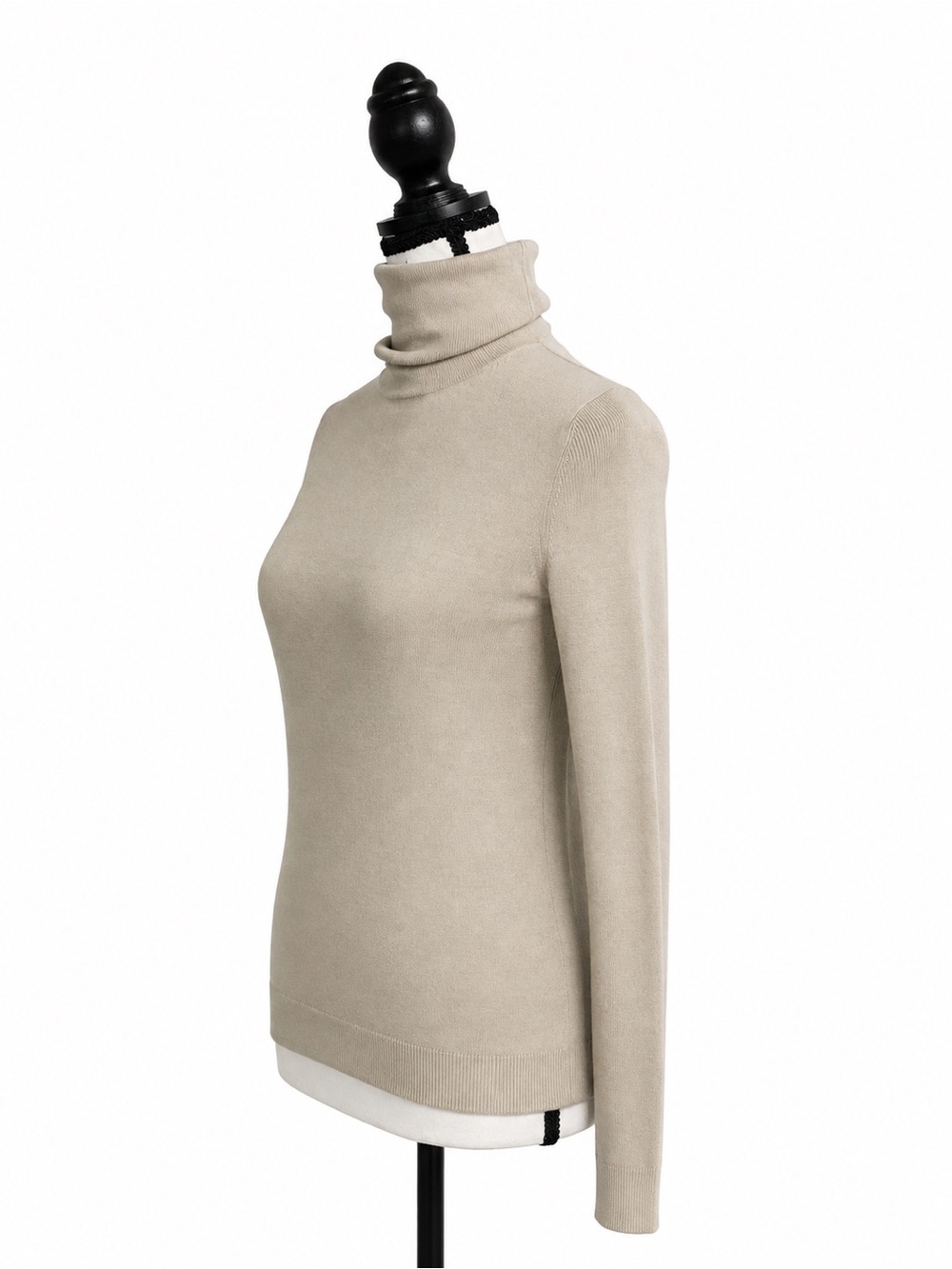 Banana Republic Silk Cotton Cashmere Turtleneck Sweater — Size Small - Picture 3 of 8
